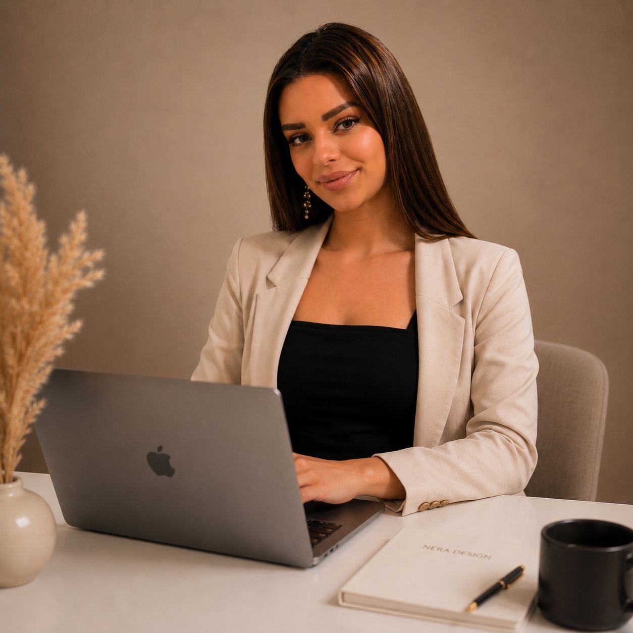 Aleksandra Lukic bei der Arbeit