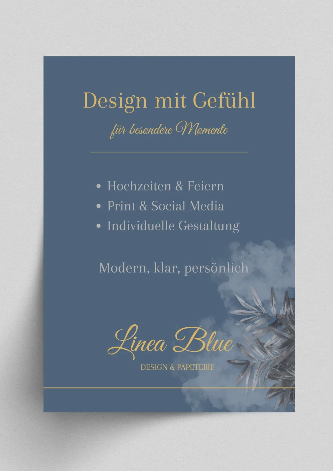 Timeless Blue Elegance – Nera Design