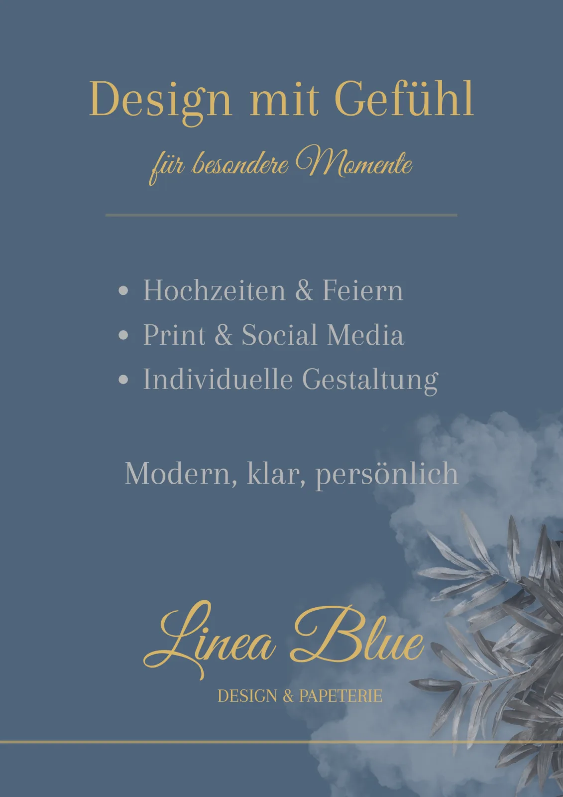 Timeless Blue Elegance – Bild 2