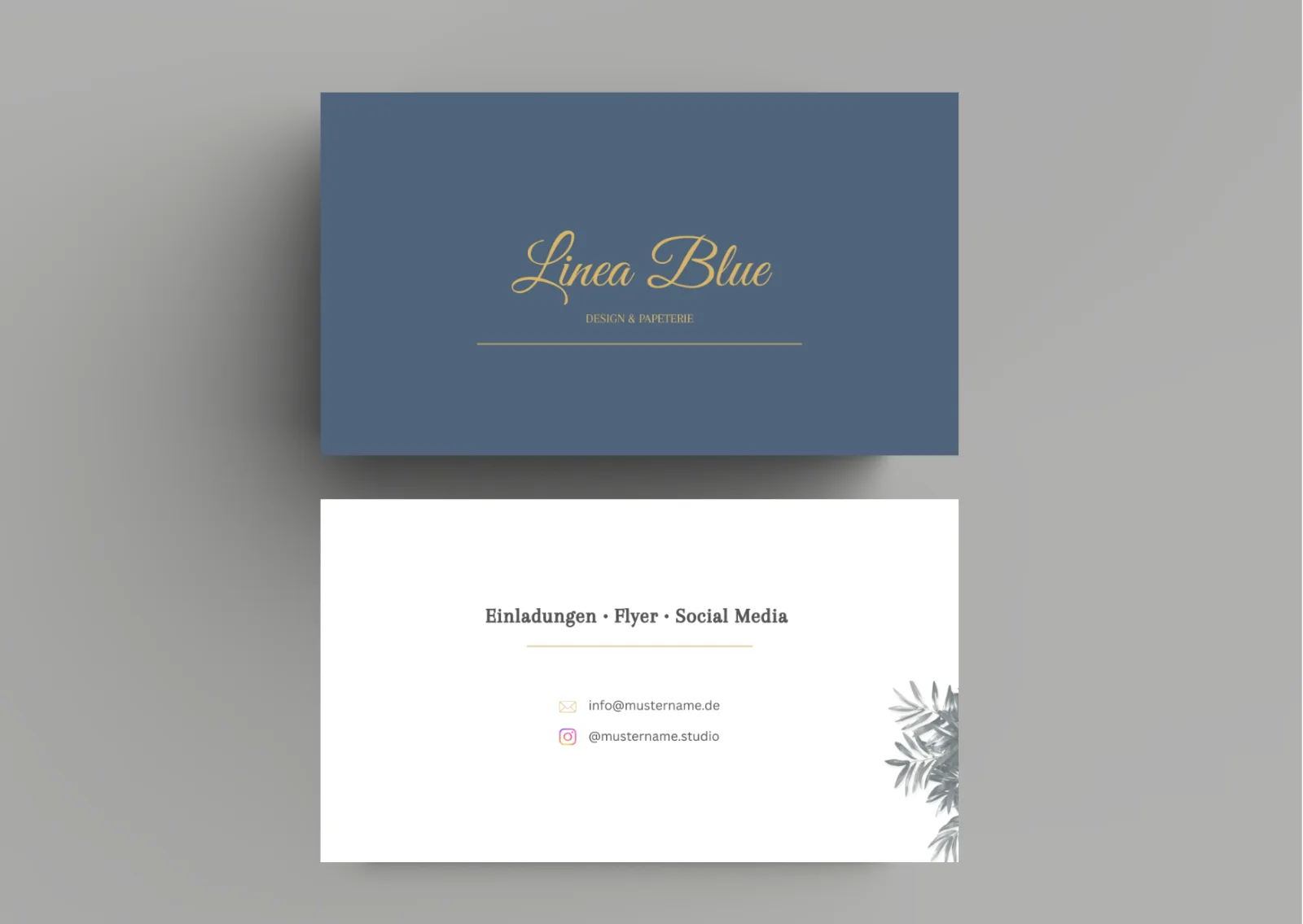 Timeless Blue Elegance – Nera Design