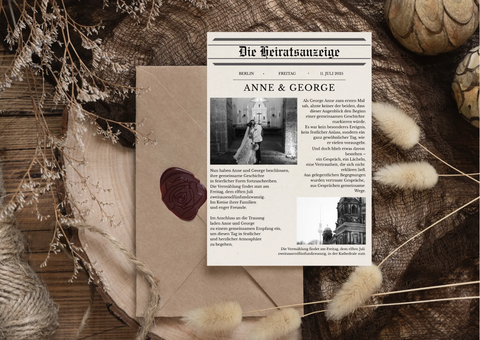 Wenn Liebe Geschichte schreibt..✨ – Nera Design