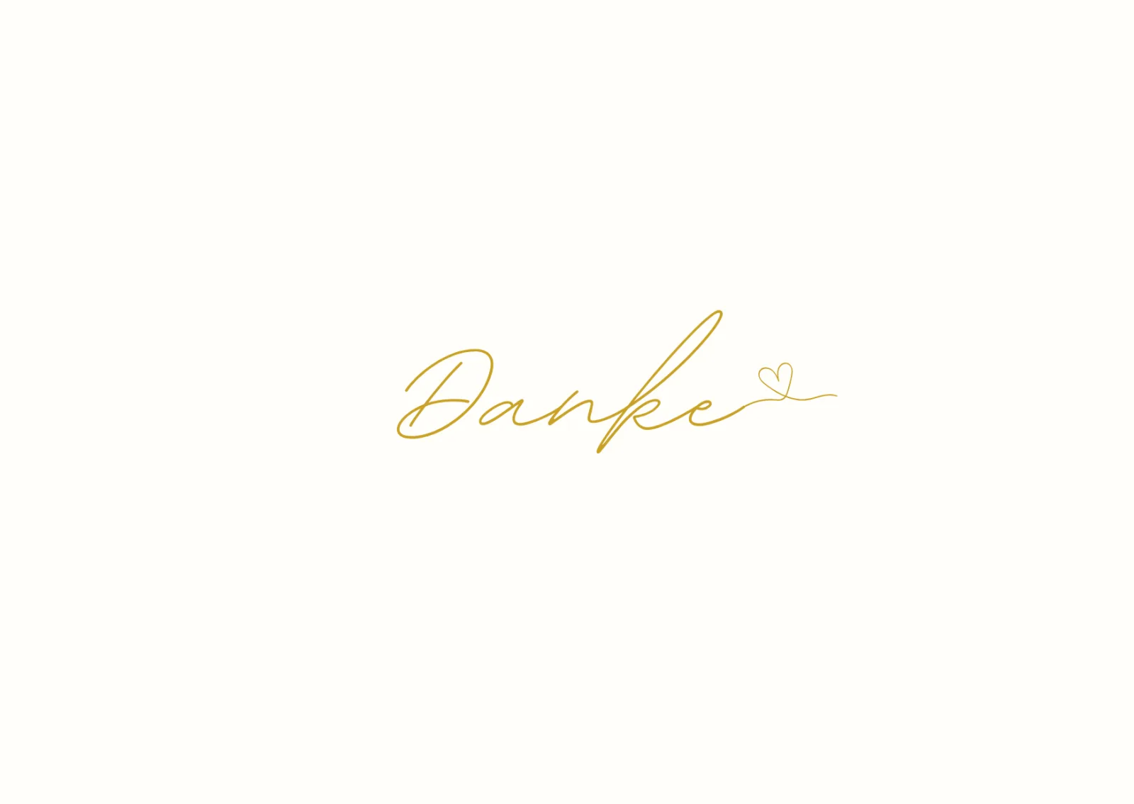 Minimalistische Dankeskarte im Boutique-Stil ✨ – Bild 2