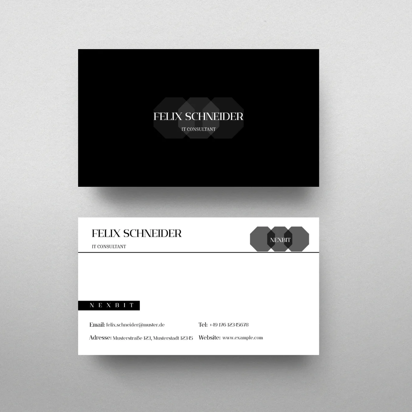 IT Business Card Design – Nera Design