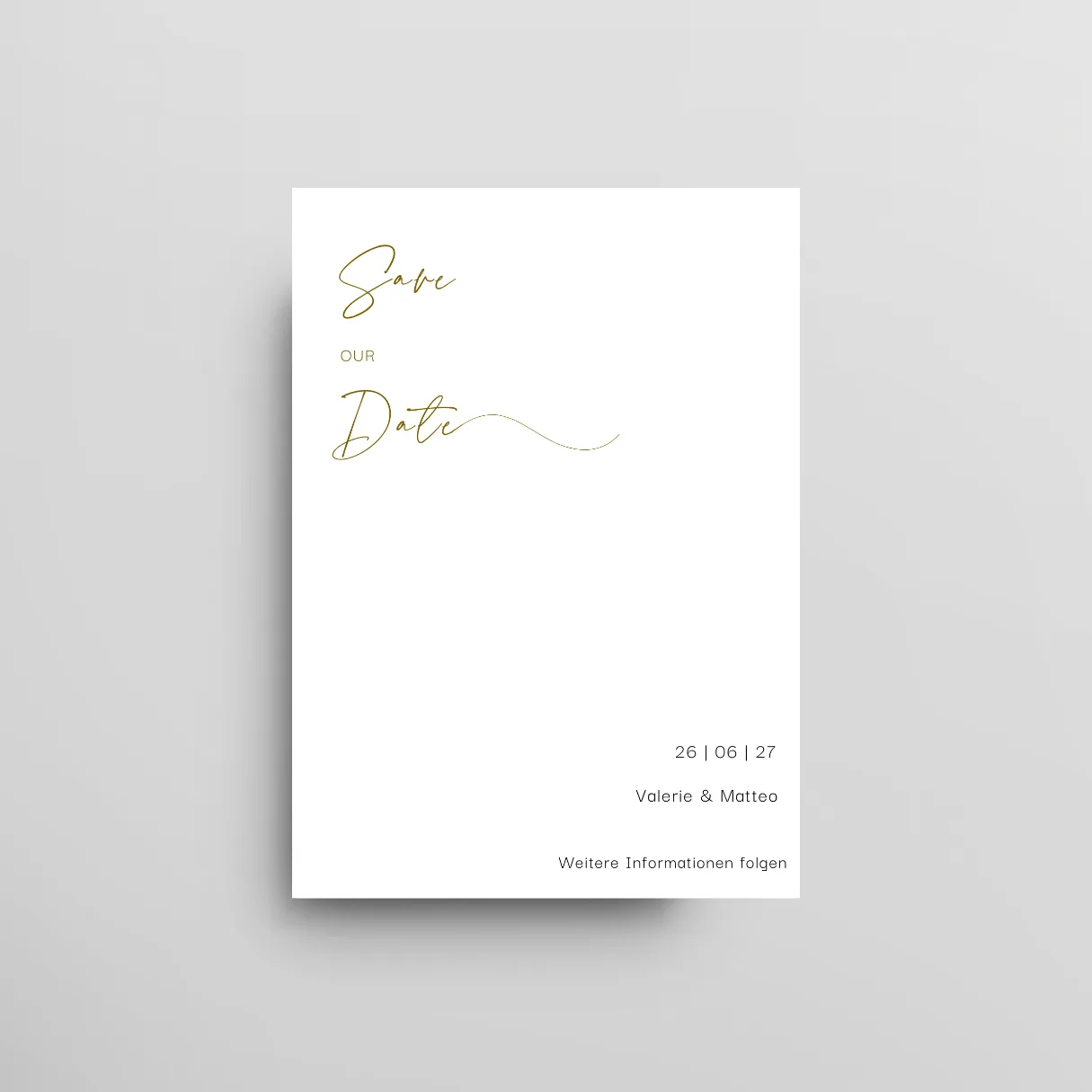 Lumière – Save the Date – Nera Design