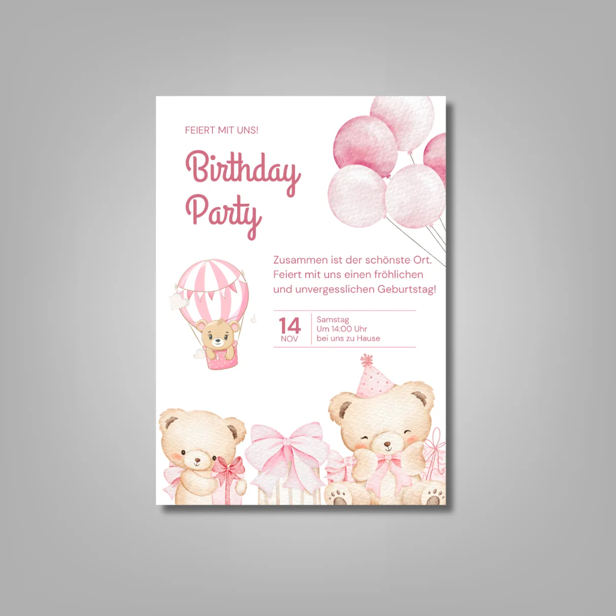 Sweet Pink Birthday – Nera Design