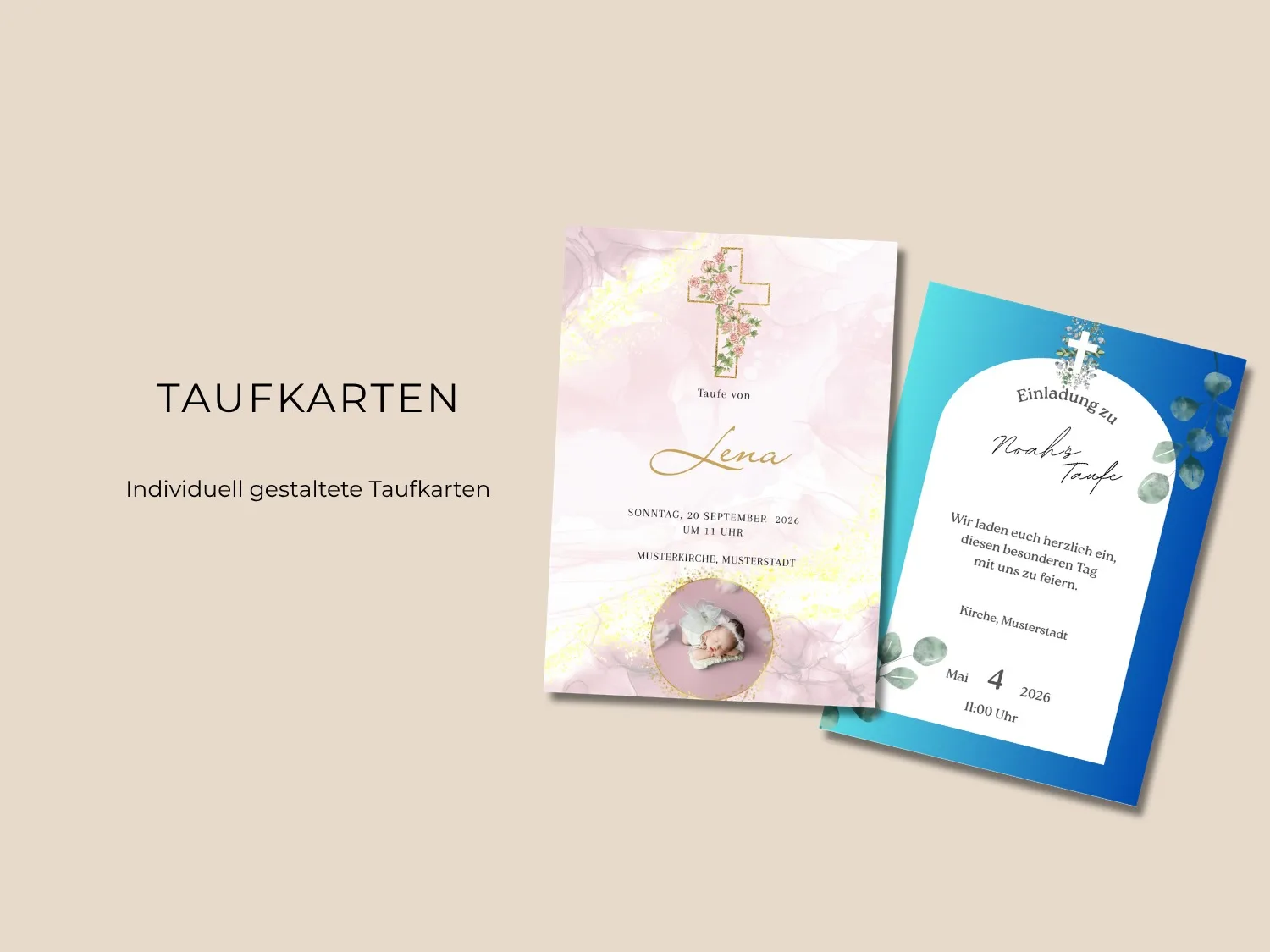 Taufkarten – Nera Design