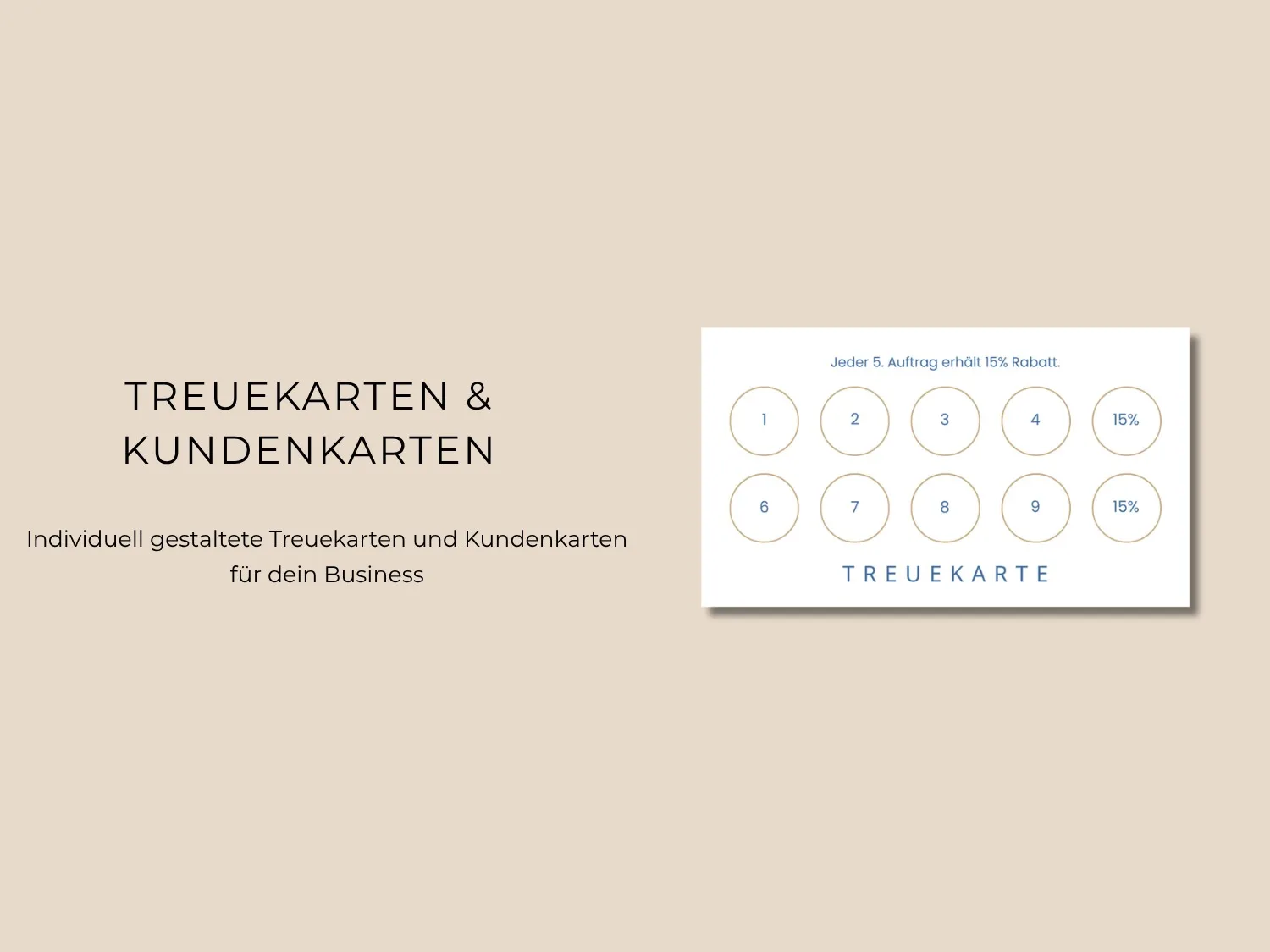 Treuekarten & Kundenkarten – Nera Design