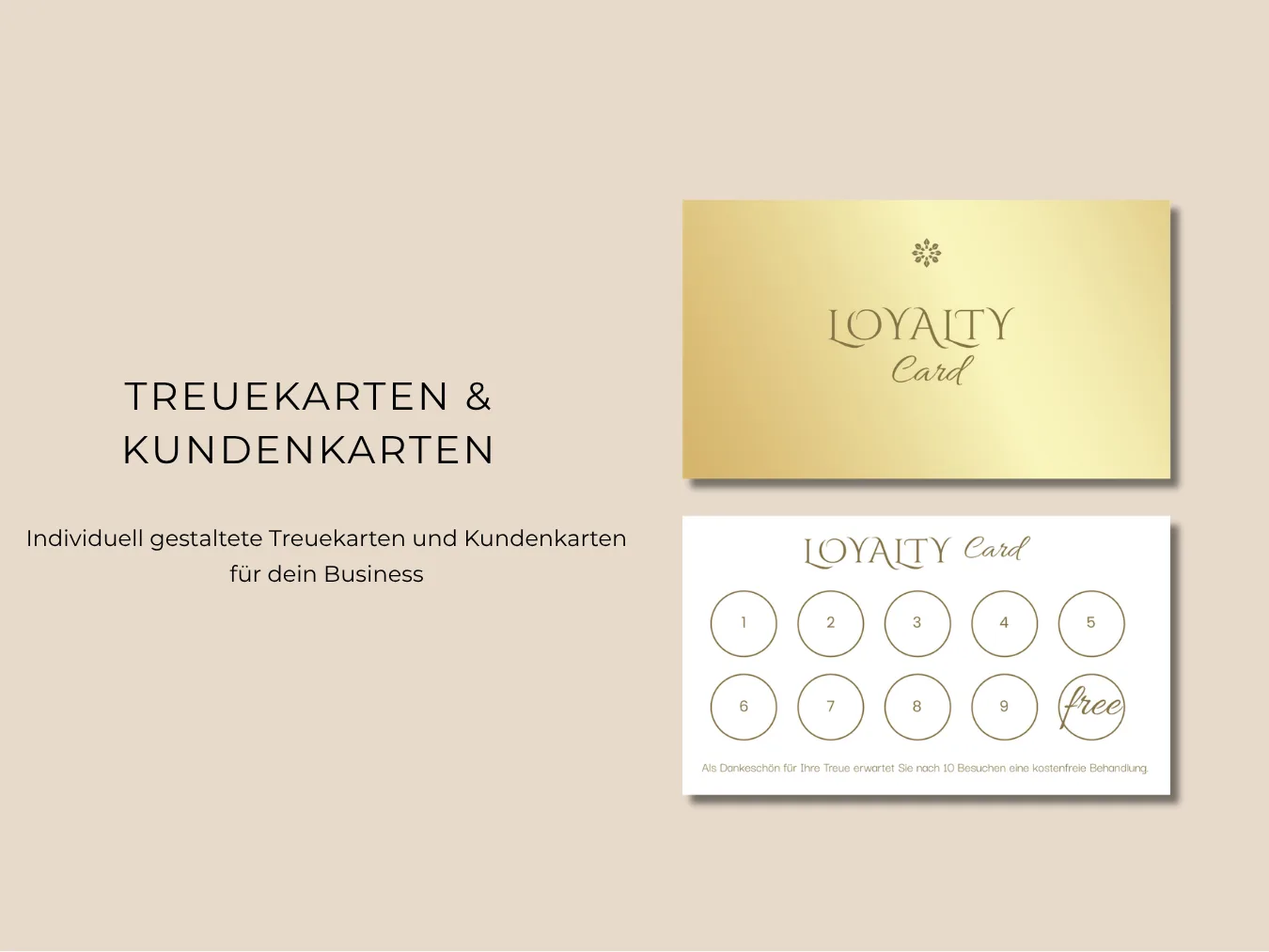Treuekarten & Kundenkarten – Nera Design