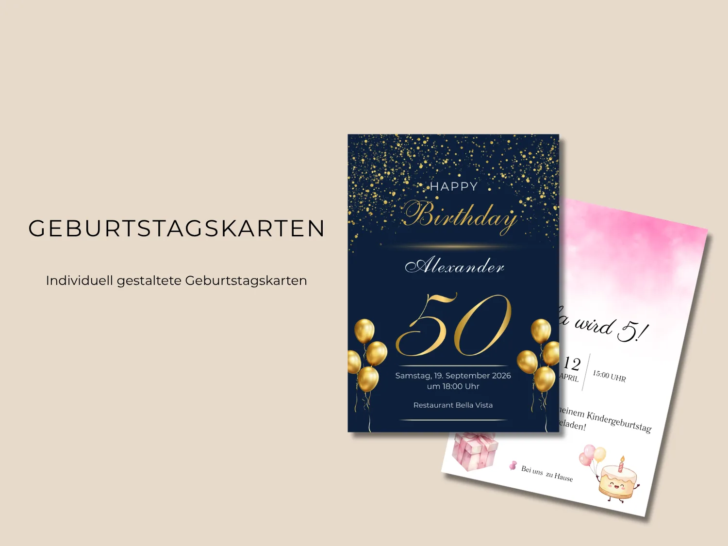 Geburtstagskarten – Nera Design